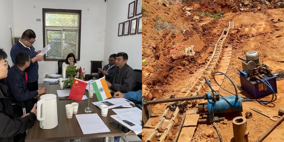 Indian customers visit