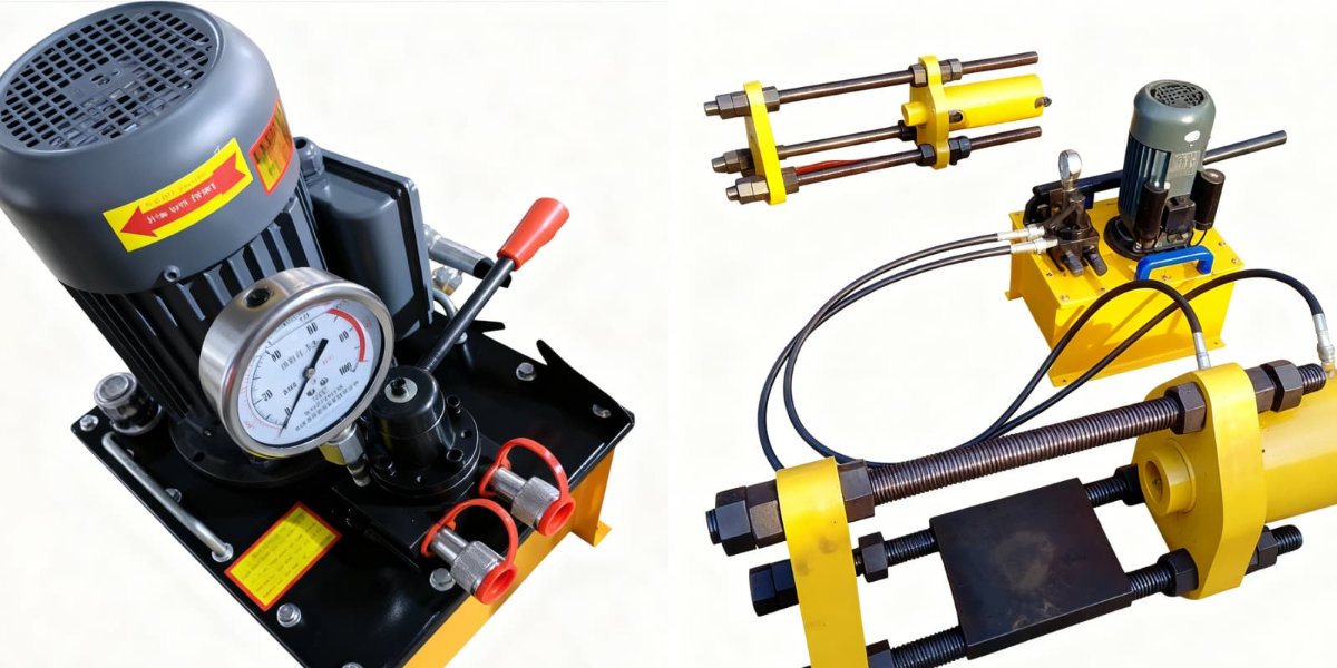 track link press machine