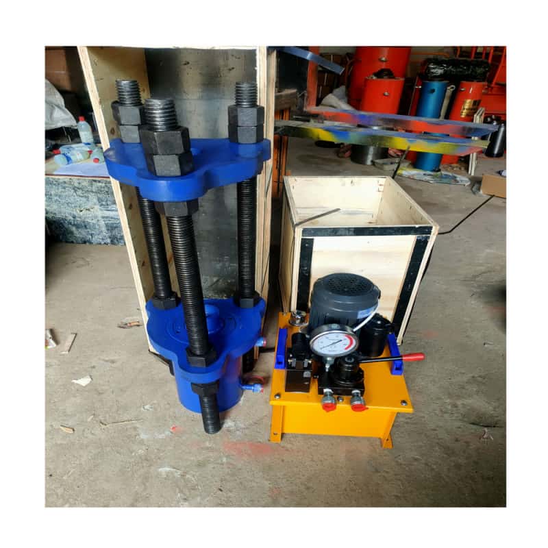 Portable track pin press