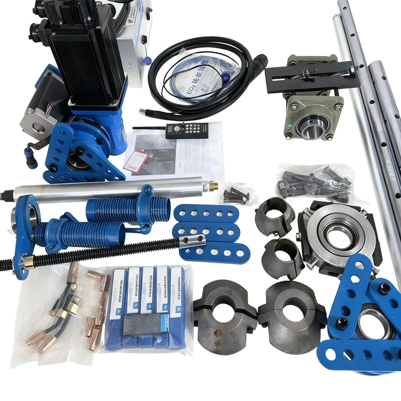 Portable line boring welding machine