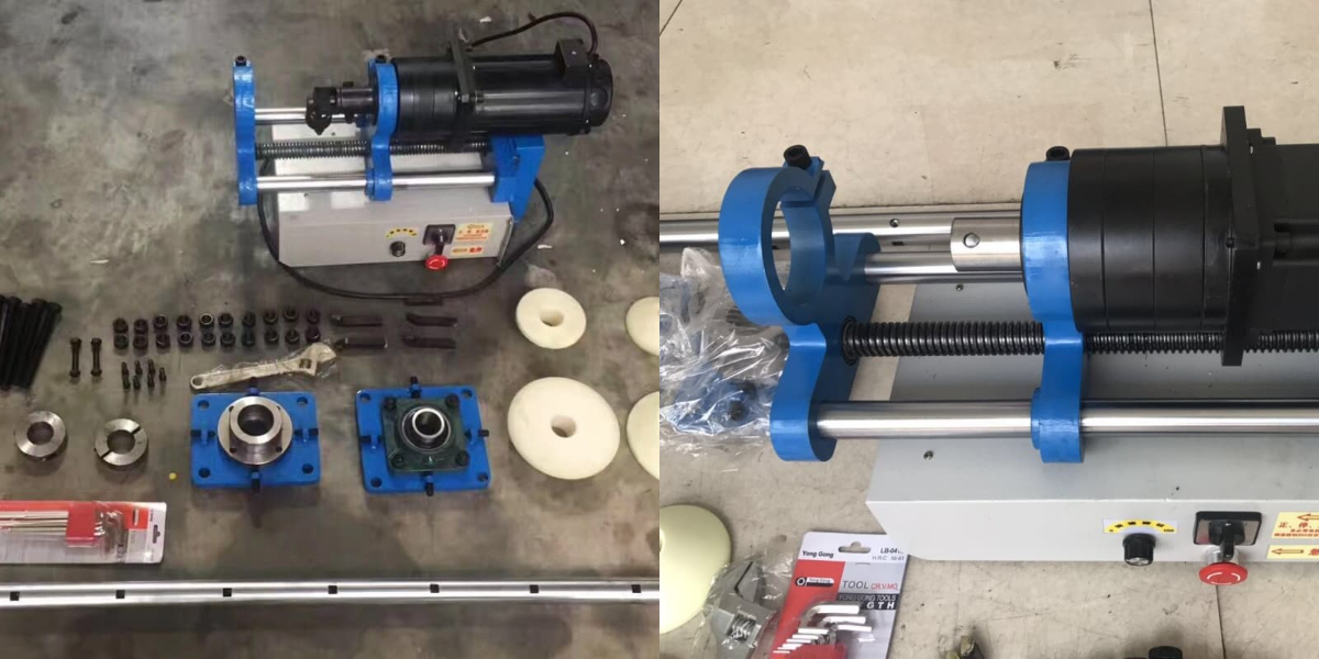 Alésage de ligne portable