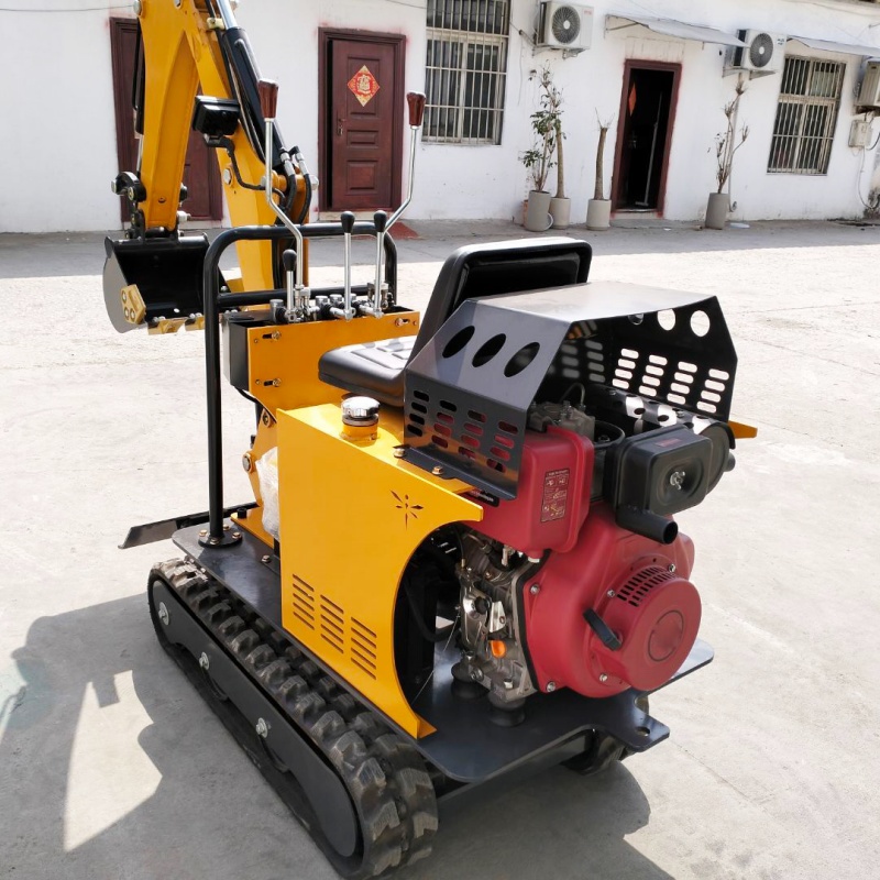 Mini máquina excavadora