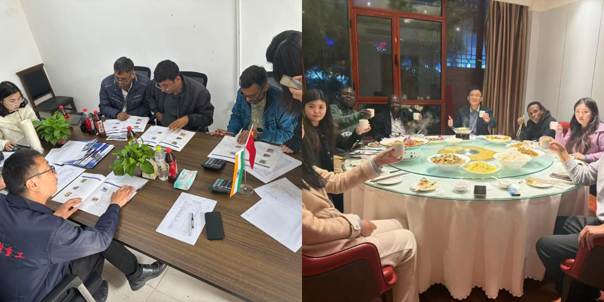 business customer visit