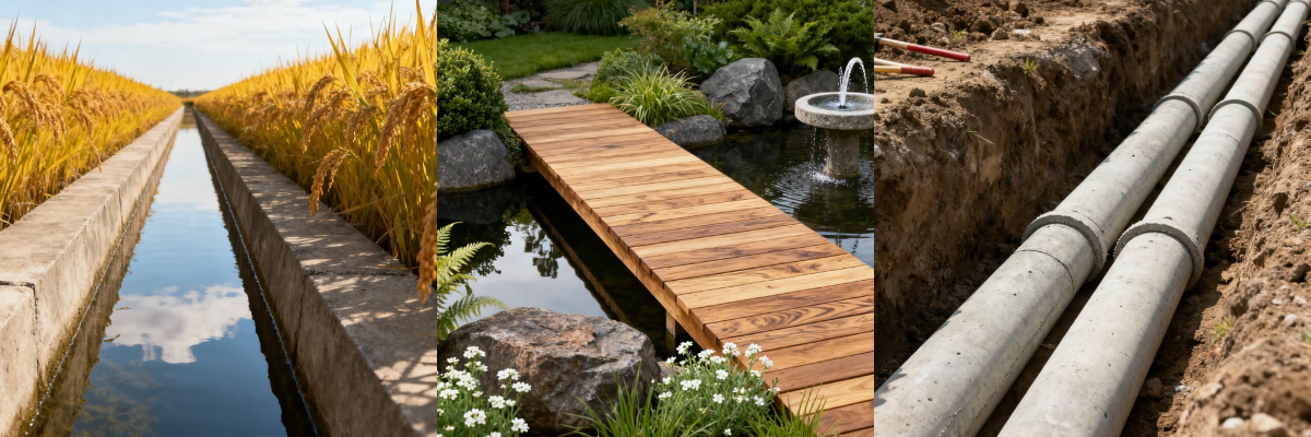 Compact excavator application scenarios