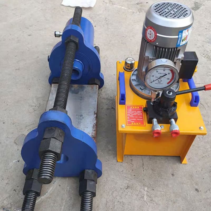 Hydraulic crawler pin press machine