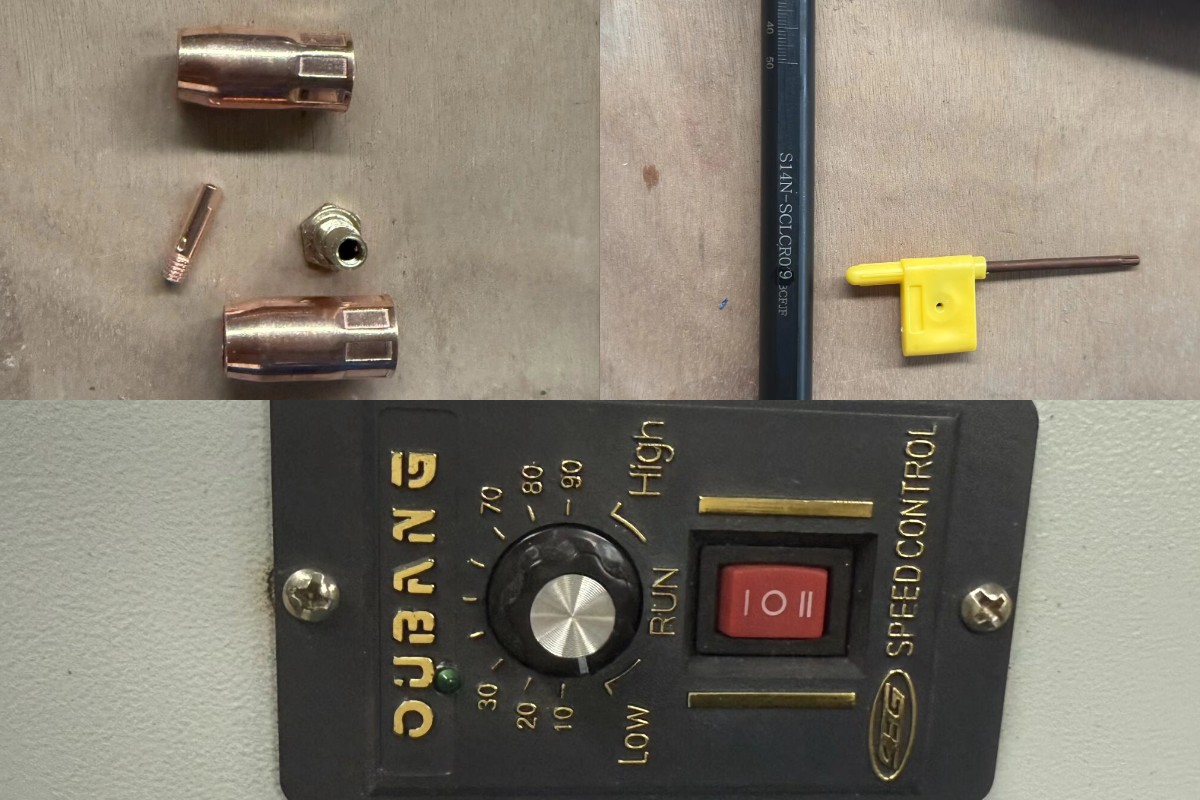 آلة حفر الخطوط واللحام