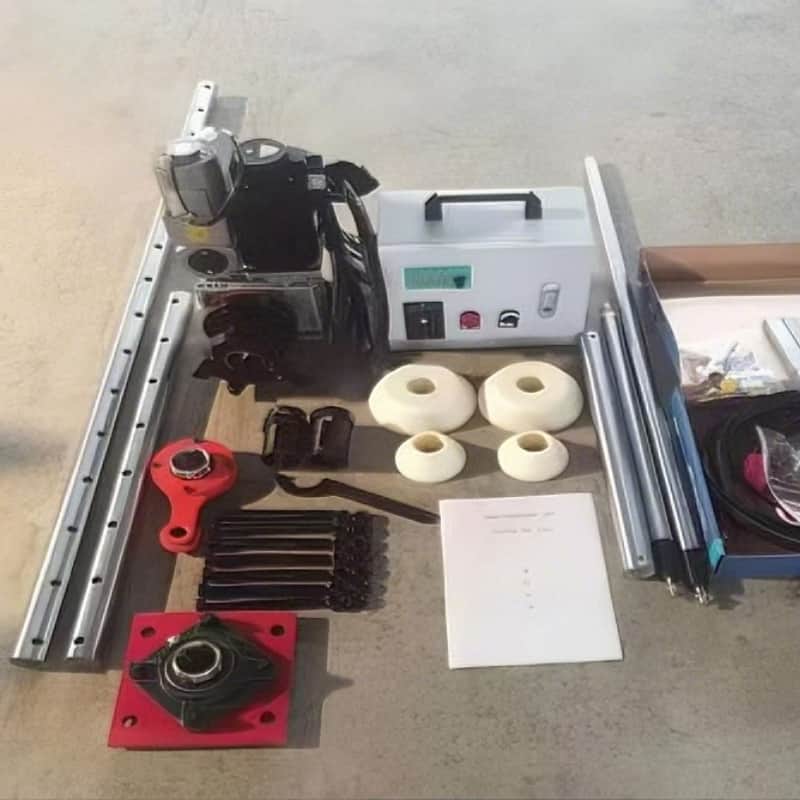 Portable line boring welding machine