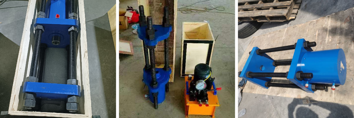 200 Ton Crawler Pin Disassembly Machine
