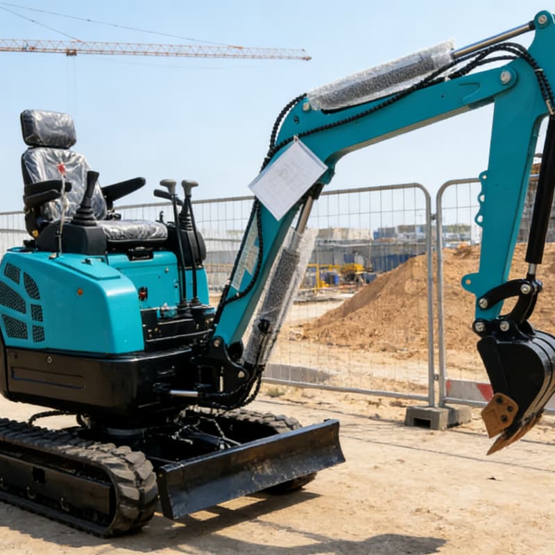 Mini-pelle chinoise à vendre