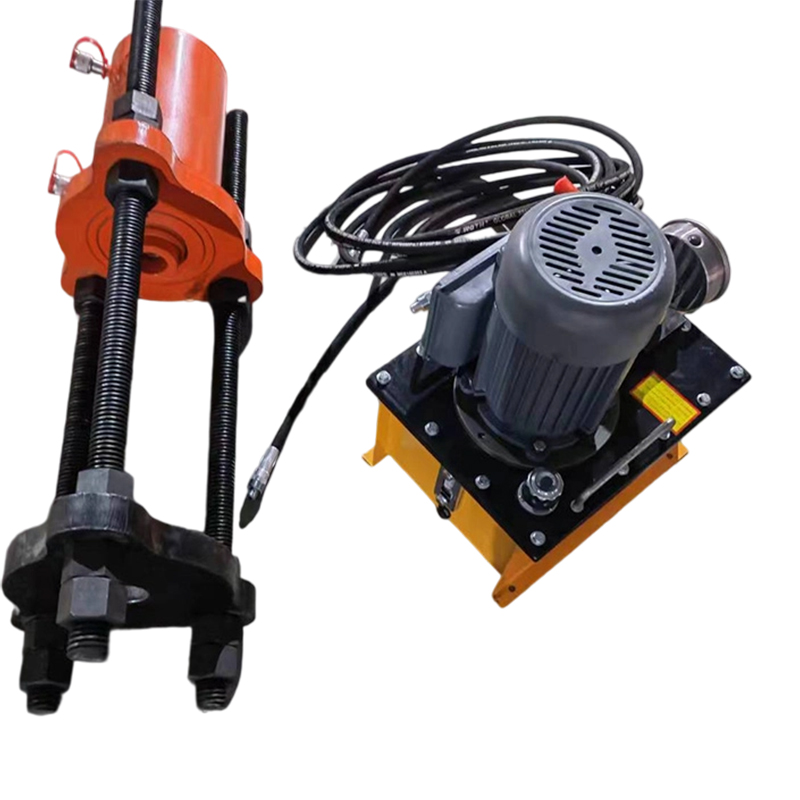 Máquina de desmontaje de pasadores de oruga de 100 toneladas