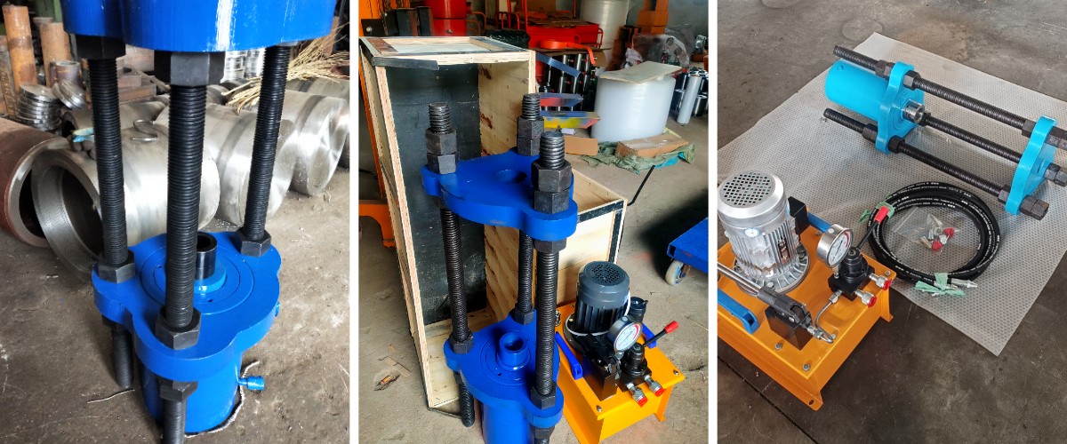 Машина для разборки гусеничных пальцев 150 тонн Машина для разборки гусеничных пальцев 150 тонн