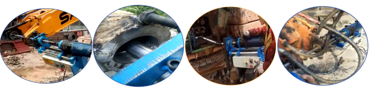 Экскаваторная линейная бурильная машина Экскаваторная линейная бурильная машина