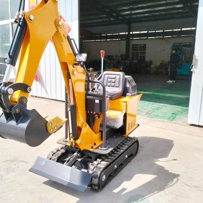 Máquina excavadora pequeña