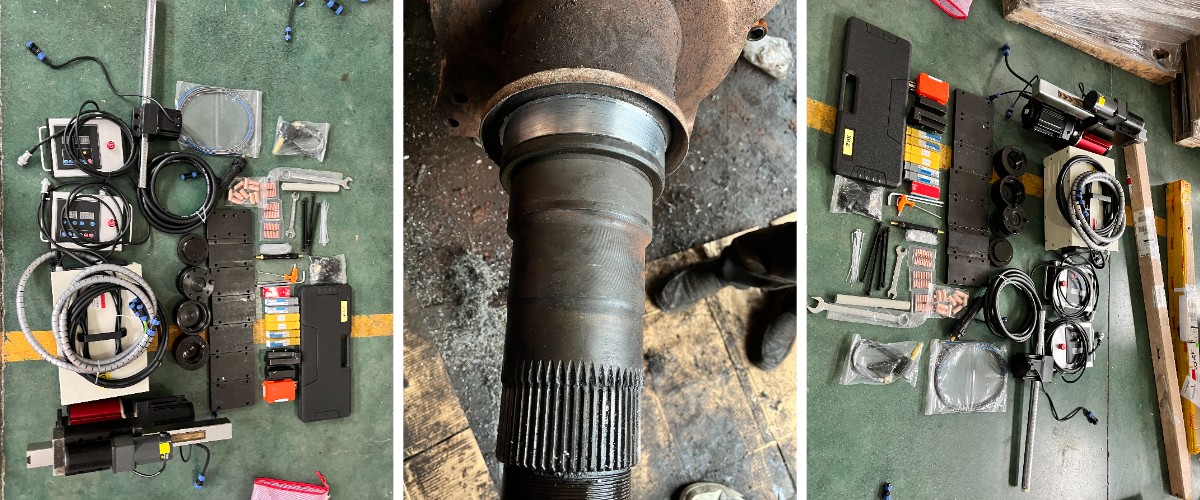 Portable Shaft End Lathe