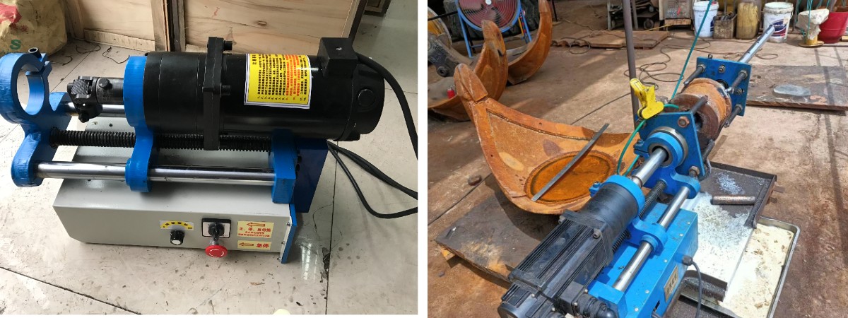 Экскаваторная линейная бурильная машина Экскаваторная линейная бурильная машина