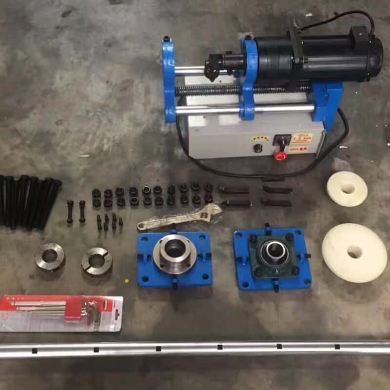 Переносной линейный буровой станок