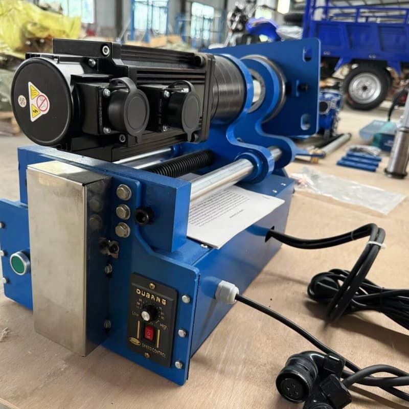 Portable line boring and welding machine