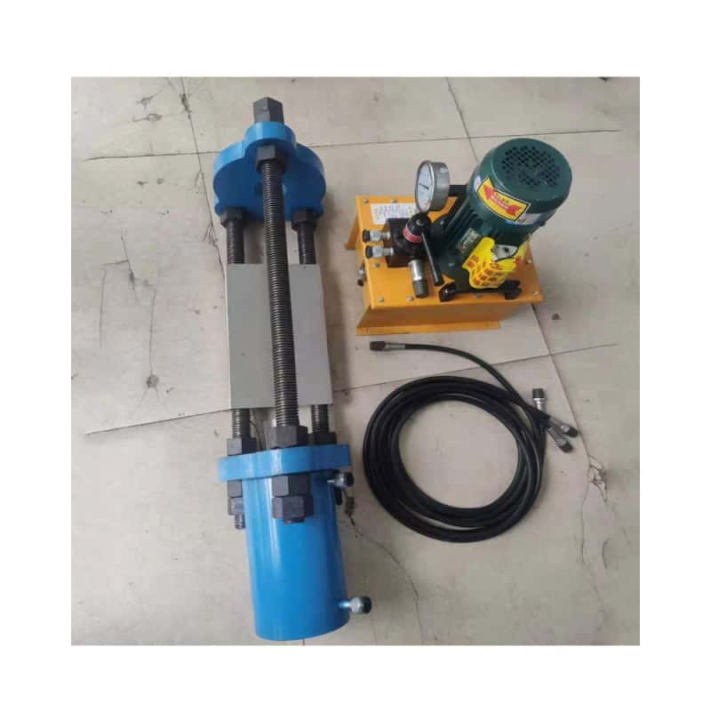 presse à goupilles de chenilles d'excavatrice