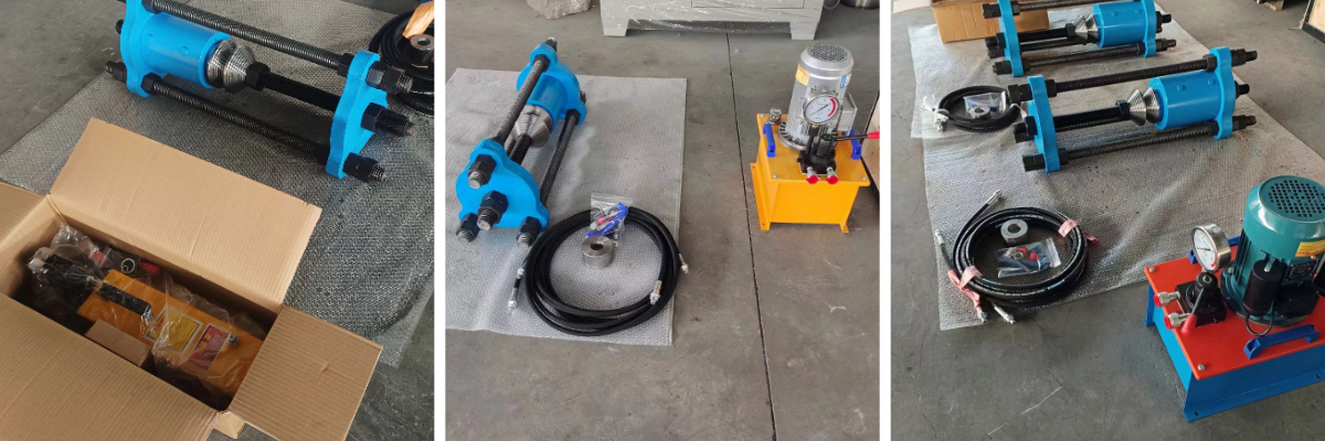 80 Ton Crawler Pin Disassembly Machine