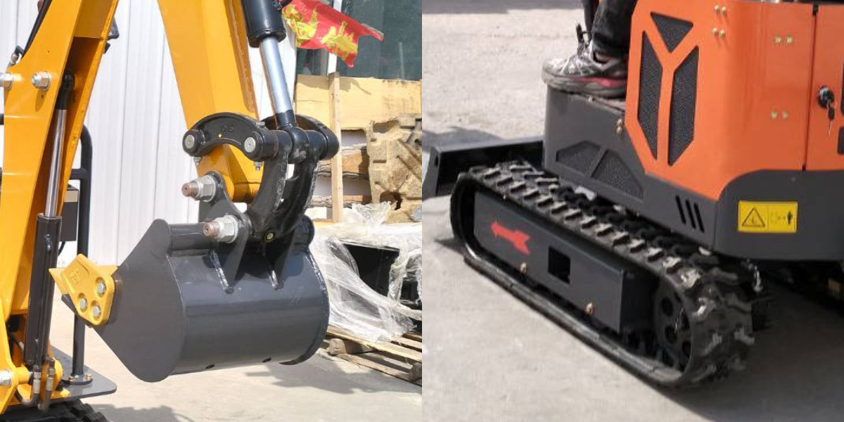 Farm excavator machine