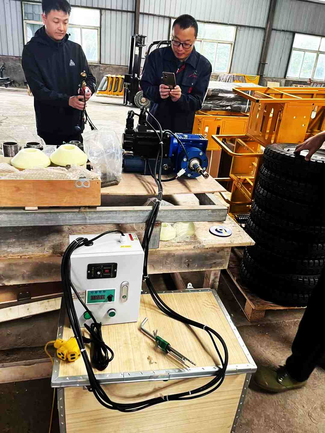  Portable Bucket Line Boring Machine