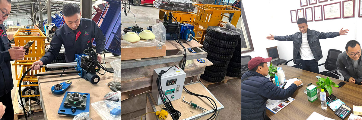 Un cliente mongol visita la máquina integrada de mandrilado y soldadura y expresa su intención de cooperar tras recibir un gran reconocimiento.