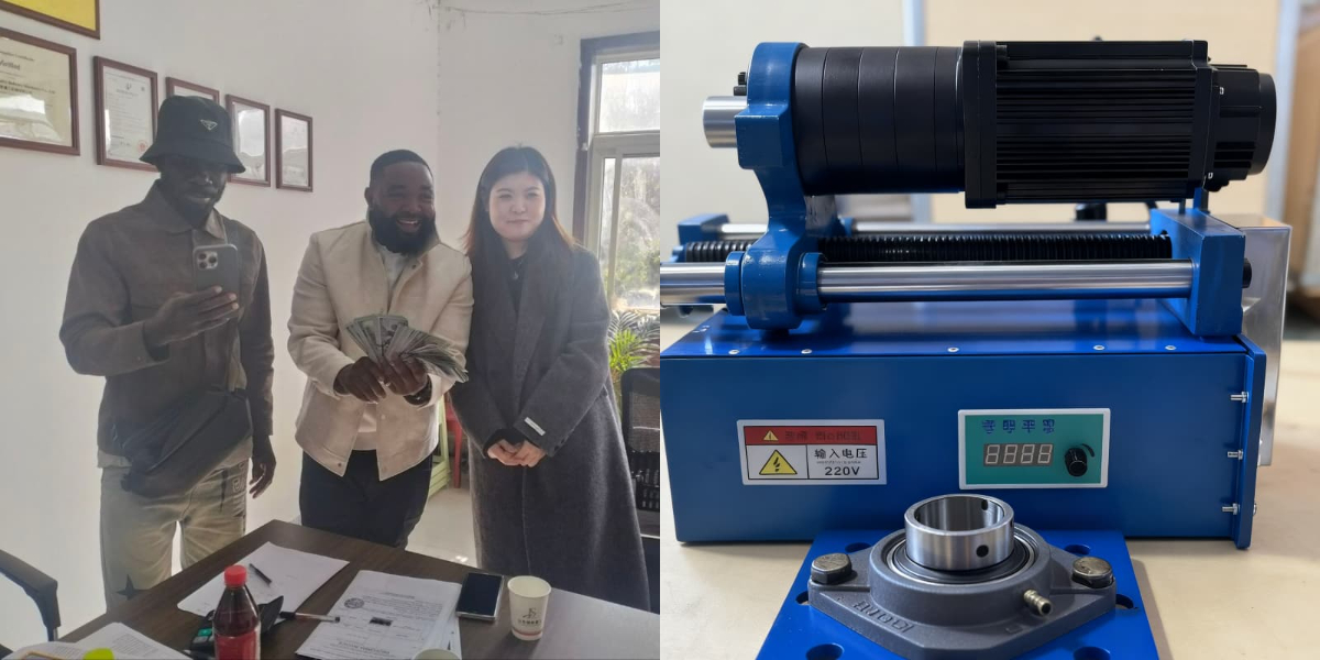 hand held boring machine