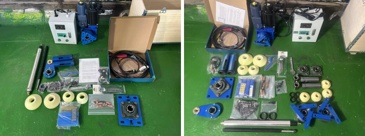 Ingenieros indonesios operan máquinas de perforación y soldadura en el sitio Ingenieros indonesios operan máquinas de perforación y soldadura en el sitio