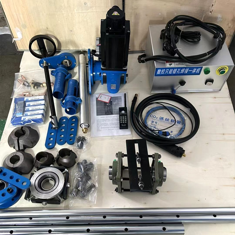 Automatic portable mobile welding cylinder 