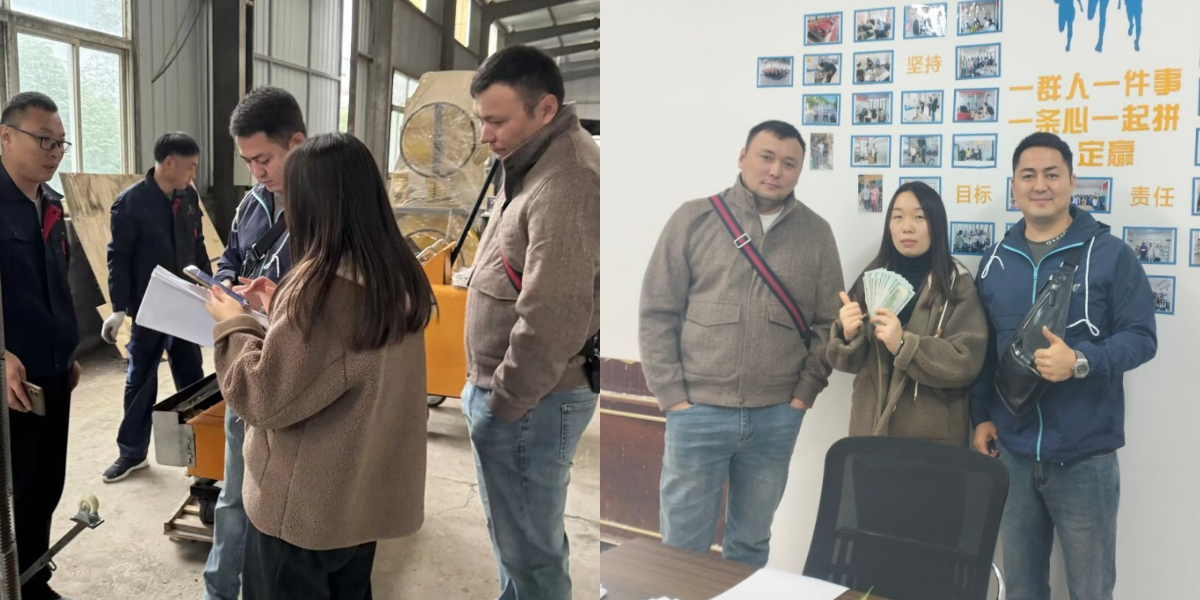 Les clients visitent l'usine Les clients visitent l'usine