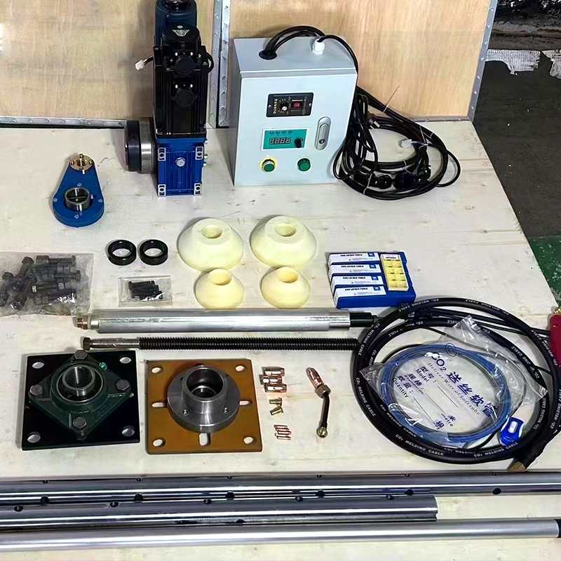 آلة لحام وحفر خطوط محمولة